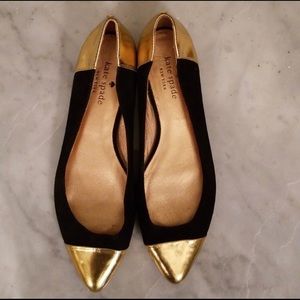 Kate spade size 7 pointed flats
